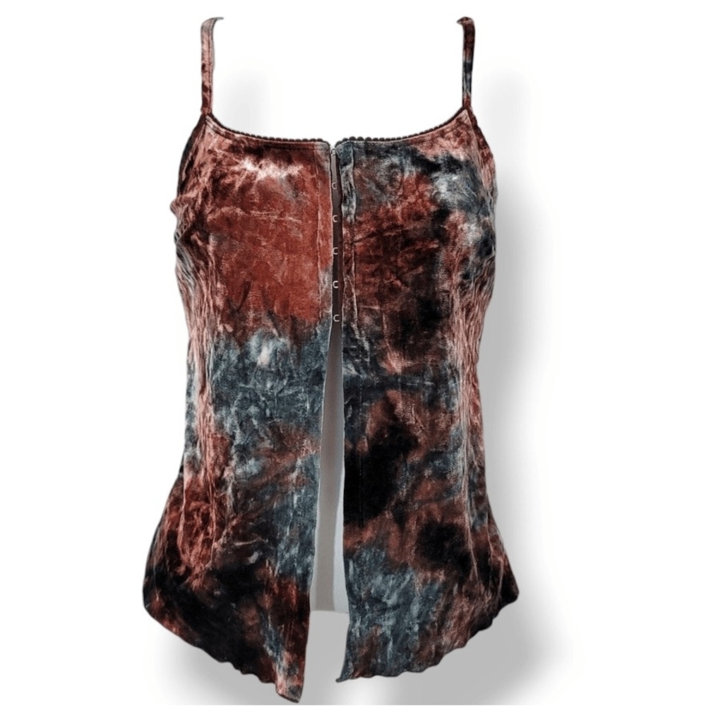 Forever 21 Small Velvet Flowy Tank Top